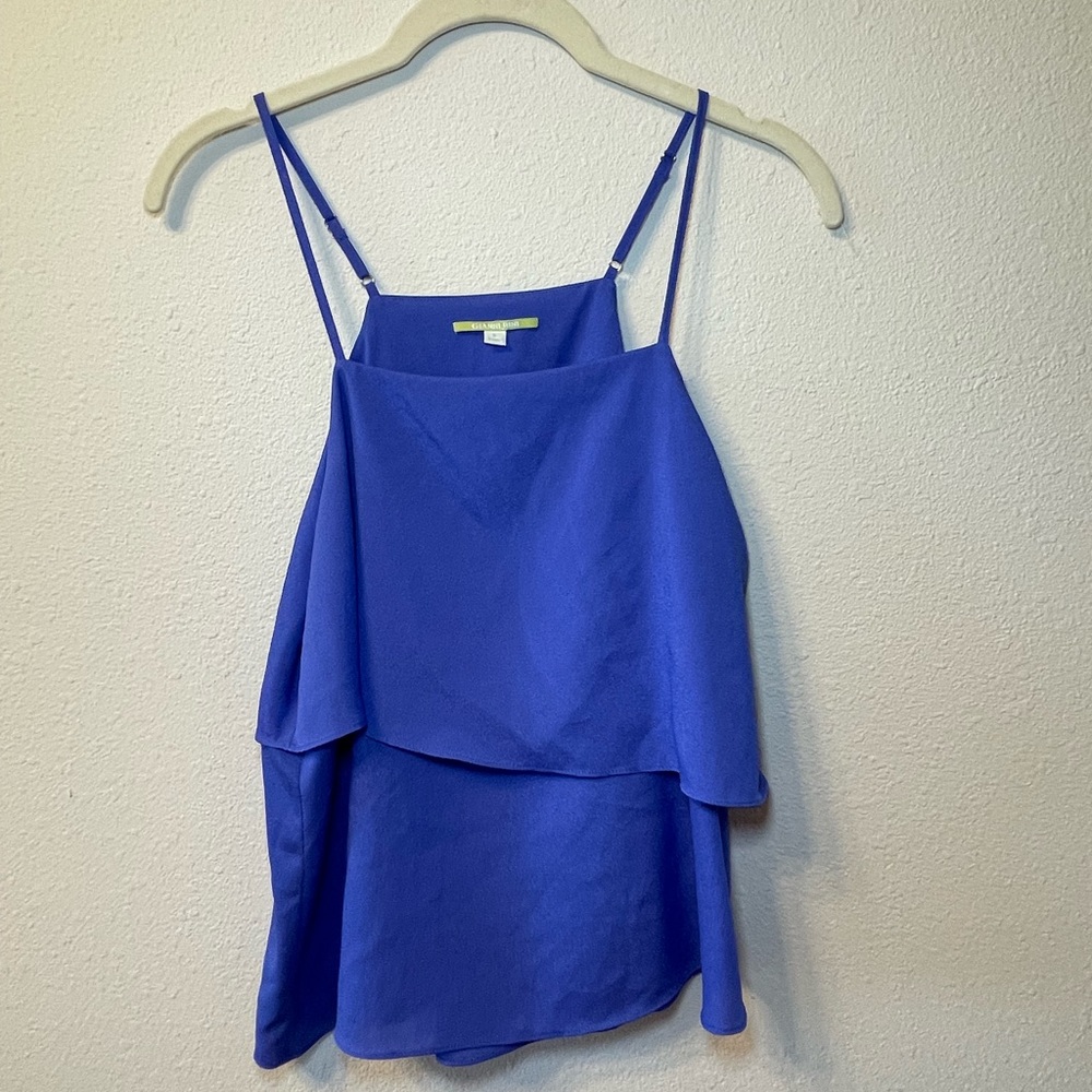 Gianni Bini purple layered tank